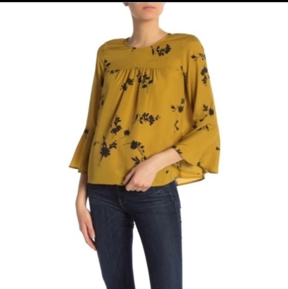 JOIE Awilda Swing Top Yellow Size XS - Picture 9 of 9